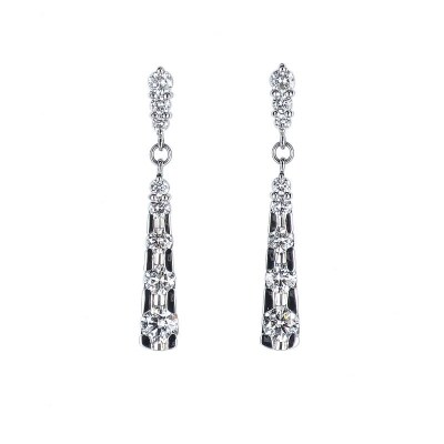 プラチナダイヤモンド0.7ct(0.35ctx2)ピアス　PNI-170PTNW