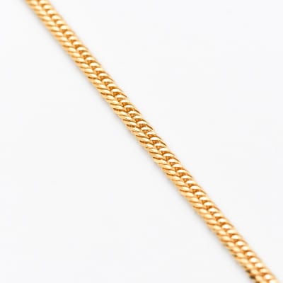 K18 喜平 12面トリプル ブレスレット 4g 18cm 造幣局検定刻印入　TK0418S