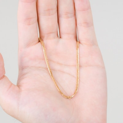 K18 喜平 12面トリプル ブレスレット 4g 18cm 造幣局検定刻印入　TK0418S