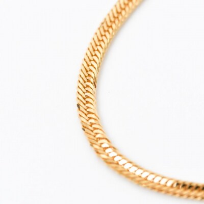 K18 喜平 12面トリプル ネックレス 11g 45cm 造幣局検定刻印入　TK1145S