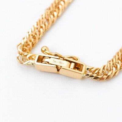 K18 喜平 12面トリプル ネックレス 11g 45cm 造幣局検定刻印入　TK1145S