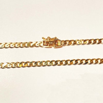 18金 6面シングル喜平ネックレス 50cm(50043397-50)