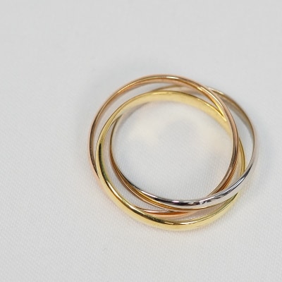 トリニティリング　9613【Pt900/K18YG/K18PG】