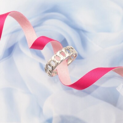 PT900 地金喜平モチーフ リング　HR-009147