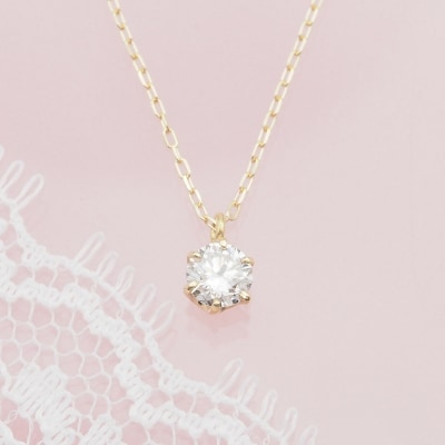 K18 ダイヤモンド ペンダントネックレス　HH-019075