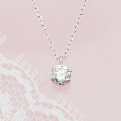 PT900/PT850 ダイヤモンド ペンダントネックレス　HH-019074