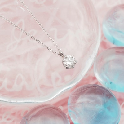 PT900/PT850 ダイヤモンド ペンダントネックレス　HH-019074