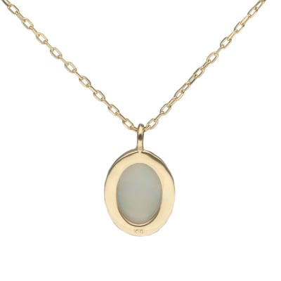 【L&Co.】K10 オパールネックレス(63-7734)