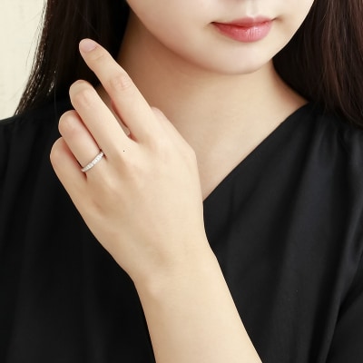 STAR JEWELRYハーフエタニティ ETERNITY RING | スタージュエリー公式オンラインストア