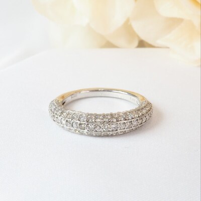 1.00ctダイヤモンドパヴェリング9005PT