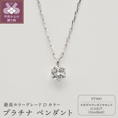 PT900LGD0.3ctUPペンダント LD0005