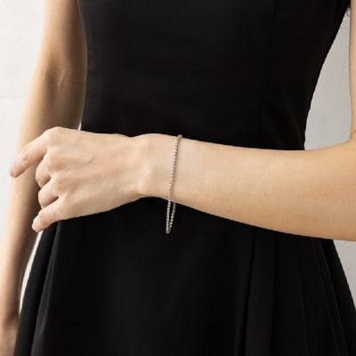 テニスブレスレット17cmプラチナダイヤモンド1.9ct TB-2_17_pt