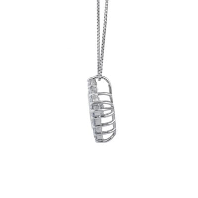 ダンシングストーンダイヤペンダント(ネックレス) プラチナ900 0.10ct (FTW-3831)