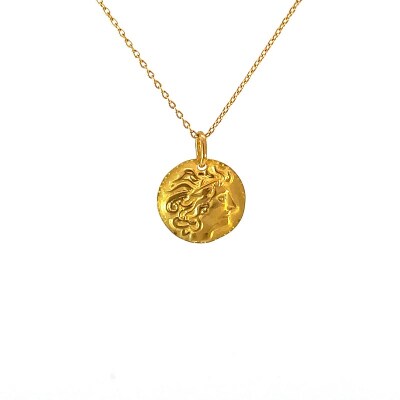 アポロン/ペガサスコインネックレス　管理番号716644