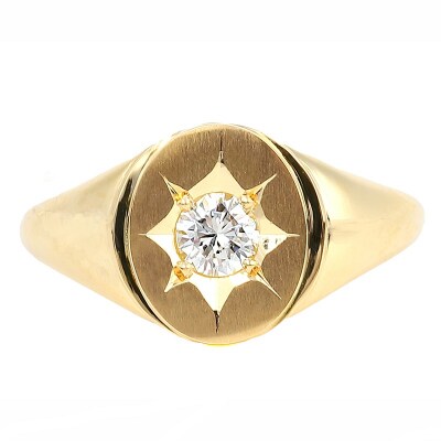 VS ダイヤモンド 0.2CT　 K18リング R3785DI-Y