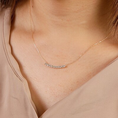 K18 ダイヤモンドネックレス 0.45ct /10307105