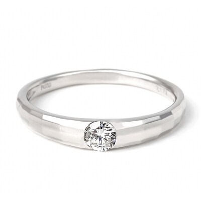 VS 0.15CT シンプルカットリング　R3808DI-P2