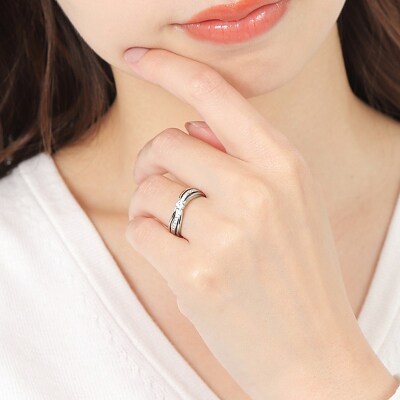 ダイヤモンド リング 0.2CT アップ　R3795DI-P2