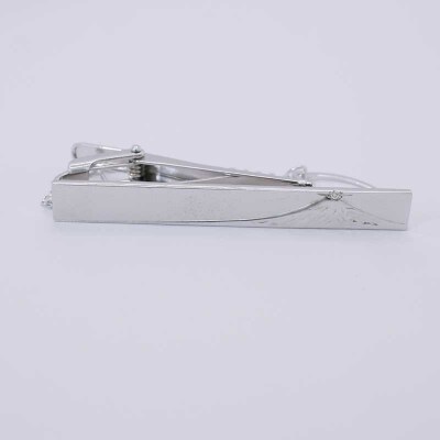 シルバー925　ダイヤモンド富士ネクタイピン　OH-018