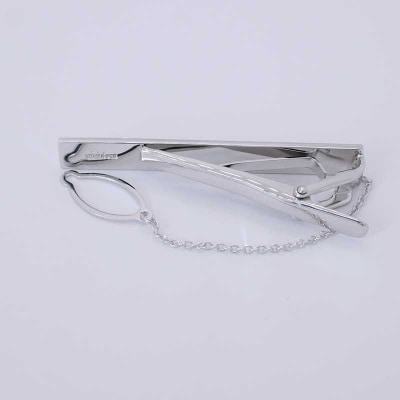 シルバー925　ダイヤモンド富士ネクタイピン　OH-018