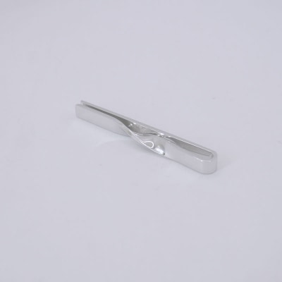 シルバー925　リバーシブルタイクリップ (アーガイル柄)OH-015