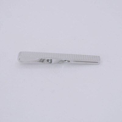 シルバー925　リバーシブルタイクリップ (ピラミッド柄)OH-007