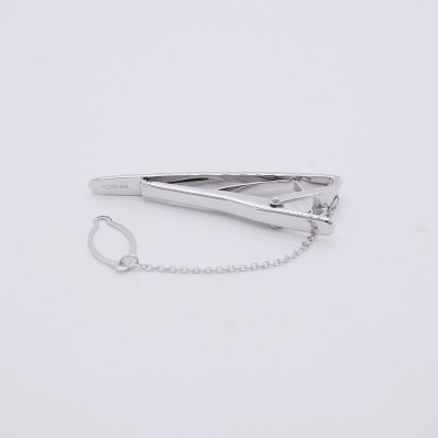 シルバー925　ネクタイピンMO7(OH-016)