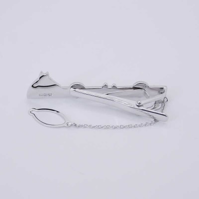 シルバー925　ネクタイピン馬　OH-004