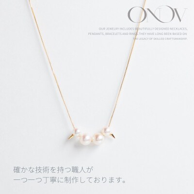 【甲府ジュエリー】K18　アコヤパール　ネックレス(73305284)