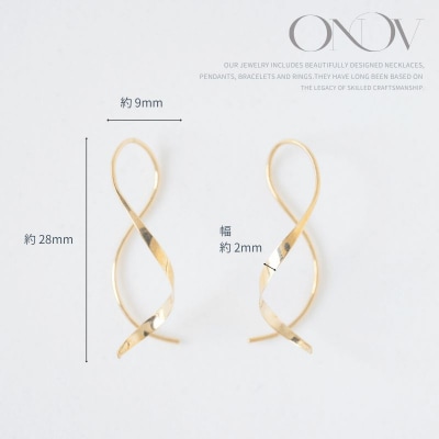 【甲府ジュエリー】K18　ピアス(15131448)