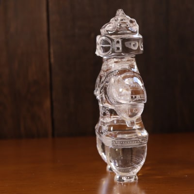 水晶ペガサス #土屋華章製作所 #甲州水晶貴石細工 #伝統的工芸品 #水晶彫刻 #伝統工芸士 #天馬