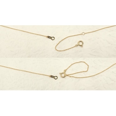 【縄文アクセサリーDo_goods】 K18 豆遮光器土偶のネックレス　659-486
