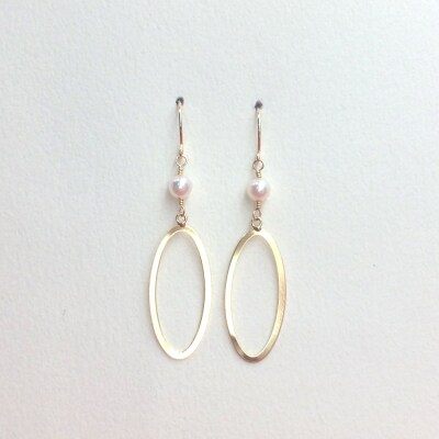 K18 あこや真珠3.5mm　ピアス APE4771