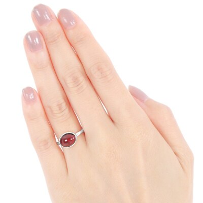 NOJESS ガーネットリング 販売証明書付き NOJESS ガーネットリング 販売証明書付き （K18 ガーネット付き