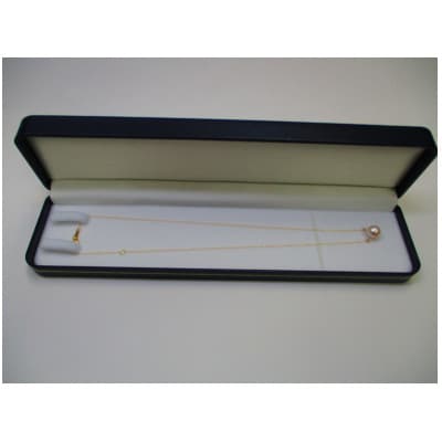 K18　ミラーボール入りスルーペンダント(4)