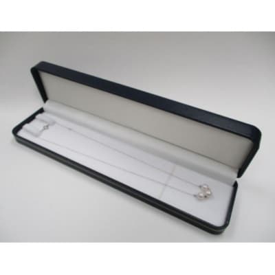 PT　あこや真珠3珠ミラーボール入りスルーペンダント(5)