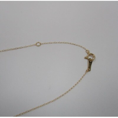 K18　あこや真珠3珠ミラーボール入りスルーペンダント(6)