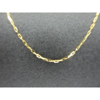 K18小豆チェーンネックレス(32)