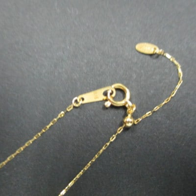 K18小豆チェーンネックレス(32)
