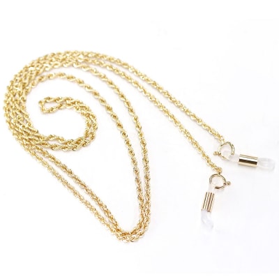 K18 中空喜平ロープメガネ チェーン m-rope-040-65