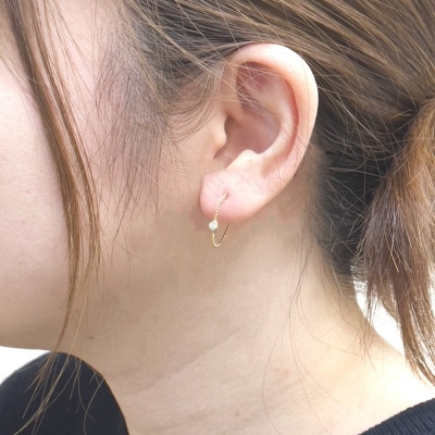 K10YG　ダイヤモンド　ピアス　S27(685307)K06007-H