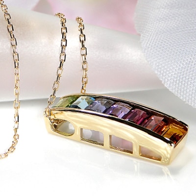 K18YGアミュレットネックレス[TNN-0059]