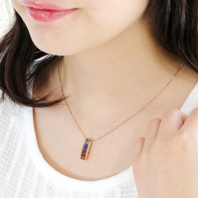 K18YGアミュレットネックレス[TNN-0059]