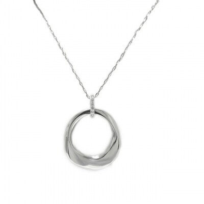 PT900高級ダイヤモンドペンダント 揺れるデザイン【53840-1】