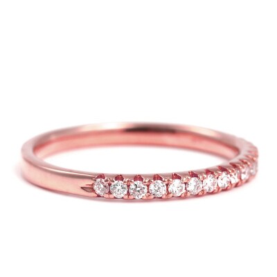 煌めきハーフエタニティリング　0.20CT　R3992DI-R