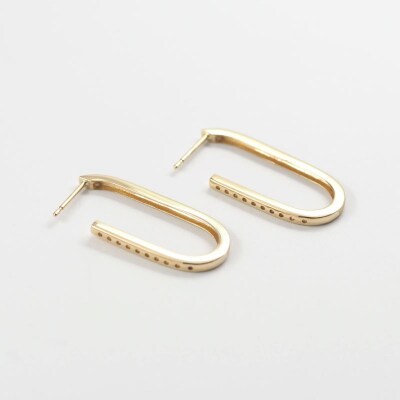 K18 ダイヤモンド ピアス　15135