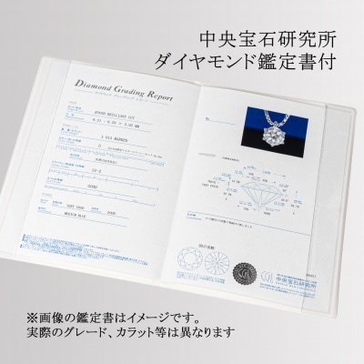 Pt900 2.0ct ダイヤモンドピアス(鑑定書付) 43-6325 | 山梨県