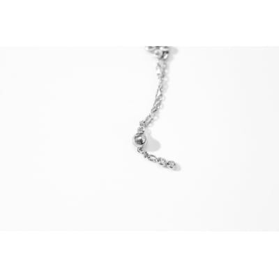 【プラチナ】0.03ct ダイヤモンドチェーンリング/No.107