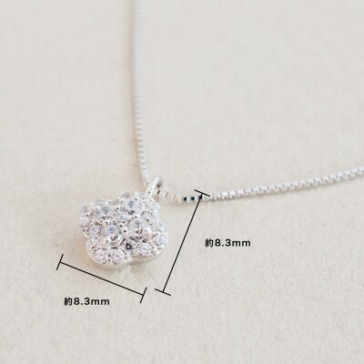 プラチナ Pt900 天然ダイヤモンドネックレス|51167-pt