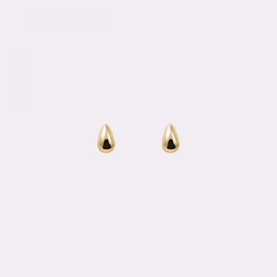 【甲府ジュエリー】K18　しずくピアス　3×5mm(19701926)